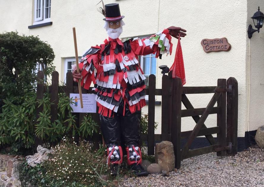 Morris Dancer Scarecrow