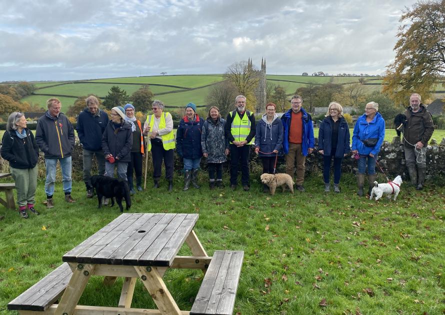 A group photo of all the ramblers