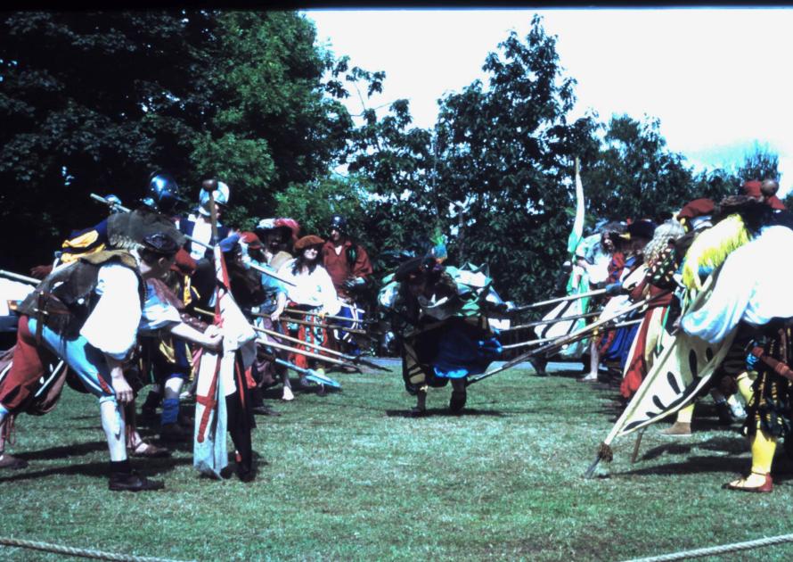 Jousting on the Green