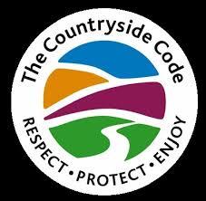 Circular logo for The Countryside Code - Respect-Protect-Enjoy