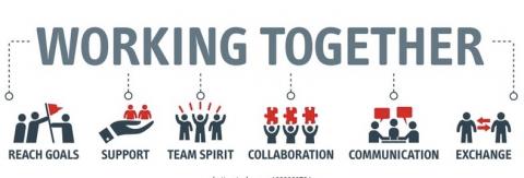 image showing people working together