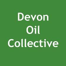 Green square with 'Devon Oil Collective' written in it