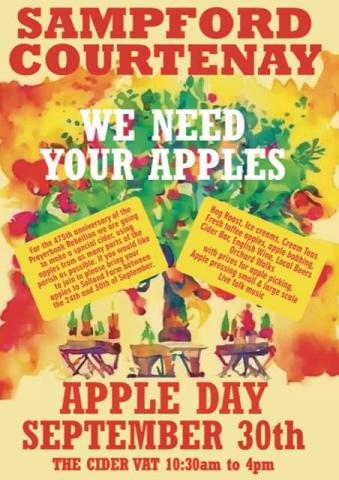 Apple Day Poster