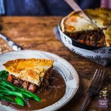 Picture showing a pie and mash