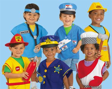 2026 - Children dressed up as what they want to be when they grow up.