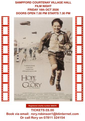 Poster advertising the event