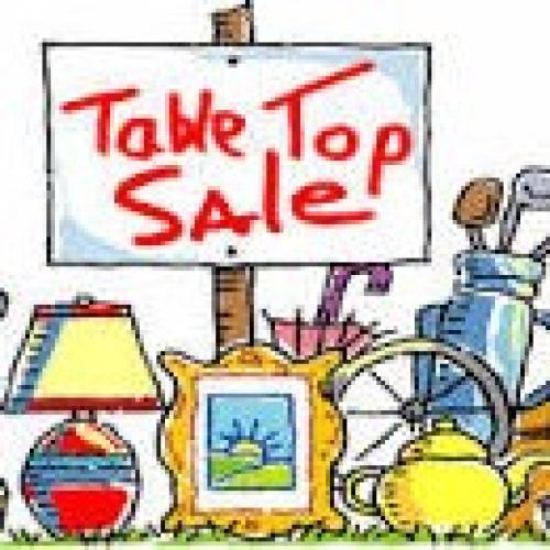 Clip art o items on a table top