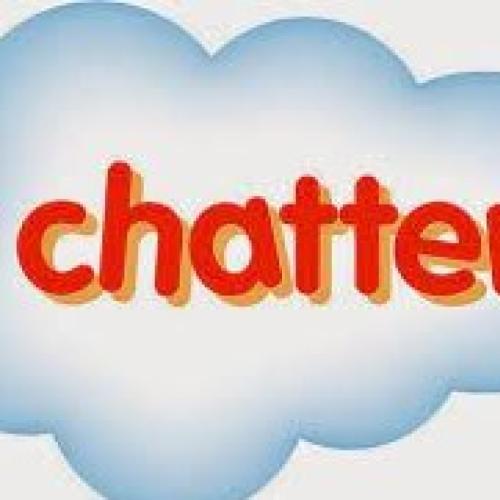 A cloud with 'chatter' written across it