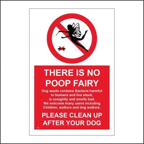 Dog poo sign