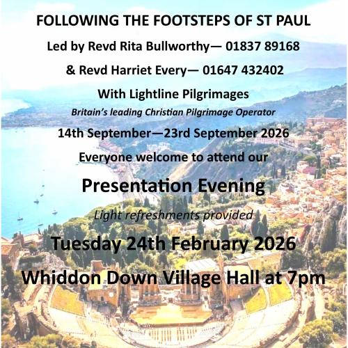 Poster advertising the event